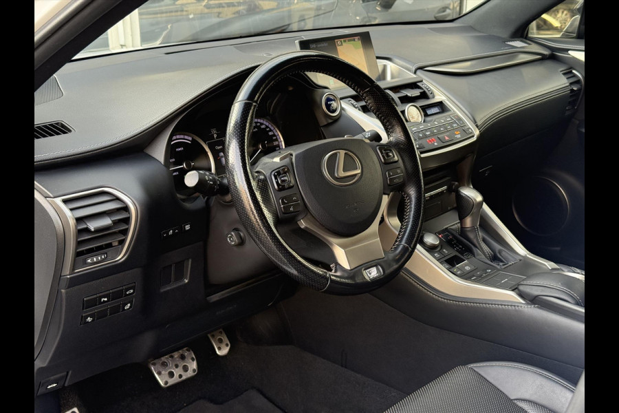 Lexus NX 300h AWD F Sport Line | Schuifdak, Trekhaak, Leer, Stoel + Stuurverwarming, Tripple LED, Adaptive cruise control, 1500KG Trekgew