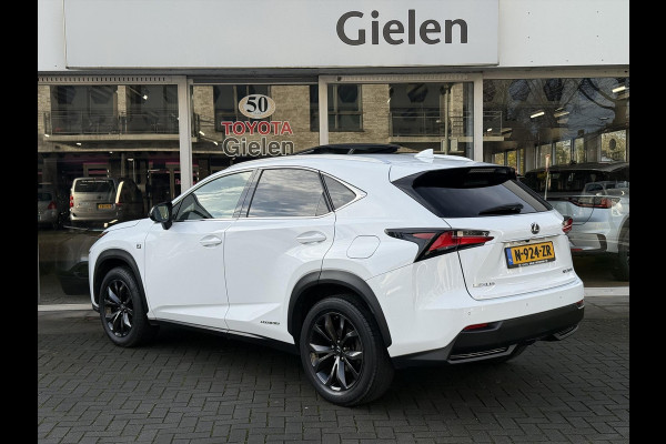 Lexus NX 300h AWD F Sport Line | Schuifdak, Trekhaak, Leer, Stoel + Stuurverwarming, Tripple LED, Adaptive cruise control, 1500KG Trekgew