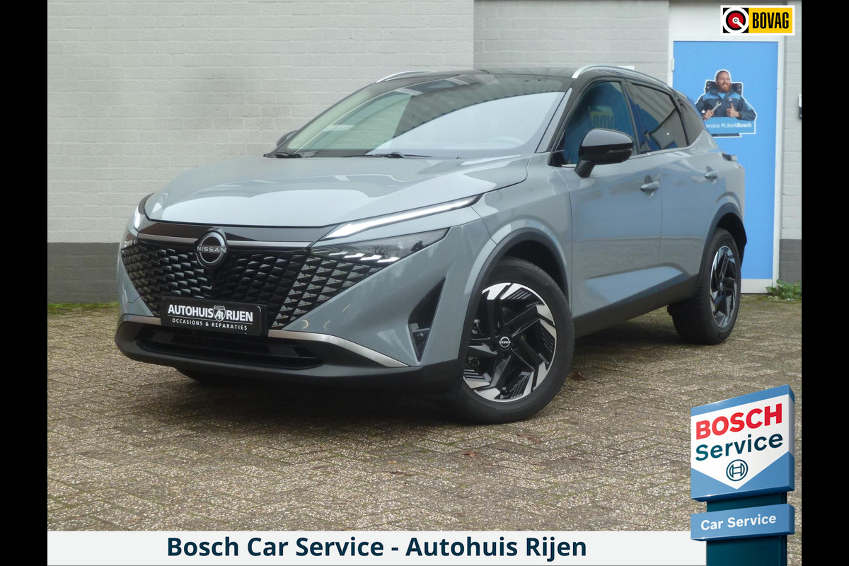 Nissan QASHQAI 1.3 MHEV Xtronic N-Connecta|Panodak|Head-Up|Stoel/Stuurverwarming|Ceramicgrey|Keyless-Entry|Elektr.Achterklep