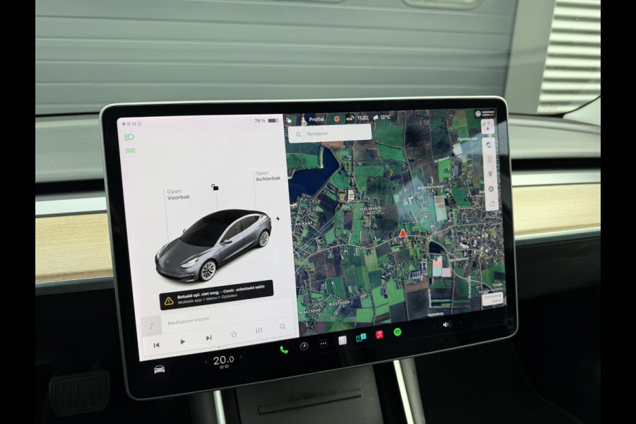 Tesla Model 3 Long Range AWD 75 kWh | Autopilot | Panoramadak | Camera | Lederen Bekleding | 19 Inch Lichtmetalen Velgen |