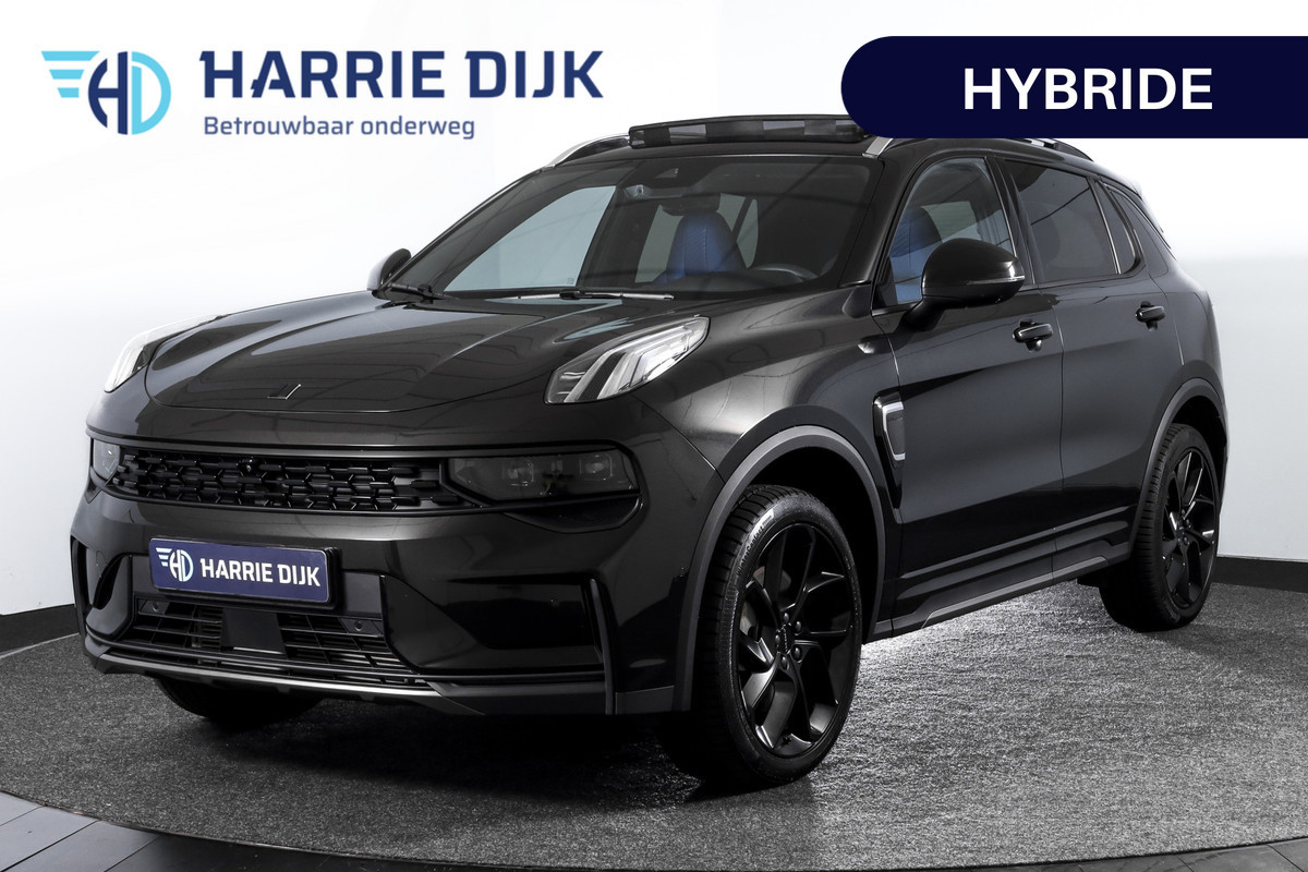Lynk & Co 01 1.5 PHEV 261PK MY23 | Black pakket |  Donkere hemel | 360 Camera | 7.4 kWh Boordlader | S/K-panodak | Adapt. Cruise | Memory | Elek. klep | LM 20" | 8551