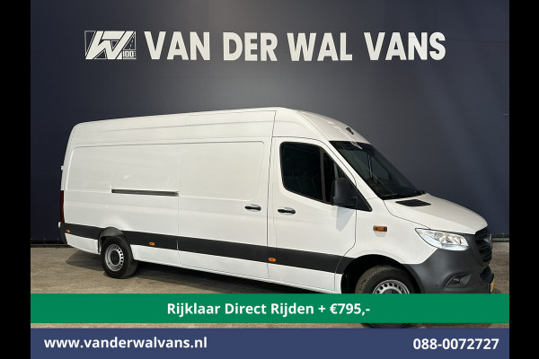 Mercedes-Benz Sprinter 315 CDI 150pk L3H2 Euro6 *Rijklaar Direct Rijden* Airco | 360 graden Camera | Navigatie | Cruisecontrol | Chauffeursstoel Parkeersensoren, Stoelverwarming, Bijrijdersbank