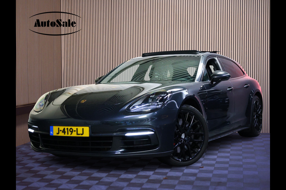 Porsche Panamera Sport Turismo 2.9 4S BTW CHRONO PANO BOSE CARPLAY MEMORY '18