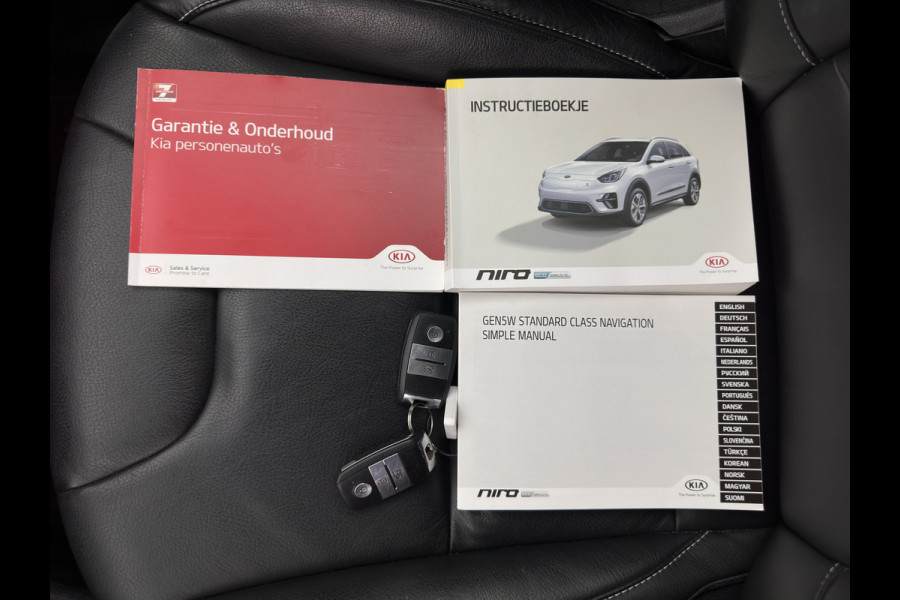 Kia e-Niro DynamicLine 64 kWh {SOH- 100%} (INCL. BTW) AUT.* HEATPUMP | LEATHER | FULL-LED | NAVI-FULLMAP | ADAPTIVE-CRUISE | CAMERA | KEYLESS | AMBIENT-LIGHT | 17'' ALU.
