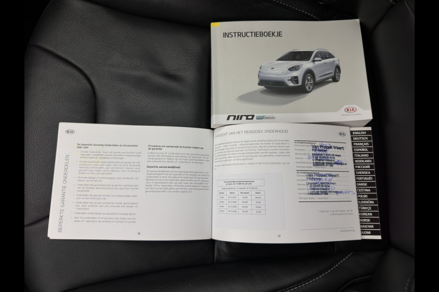 Kia e-Niro DynamicLine 64 kWh {SOH- 100%} (INCL. BTW) AUT.* HEATPUMP | LEATHER | FULL-LED | NAVI-FULLMAP | ADAPTIVE-CRUISE | CAMERA | KEYLESS | AMBIENT-LIGHT | 17'' ALU.