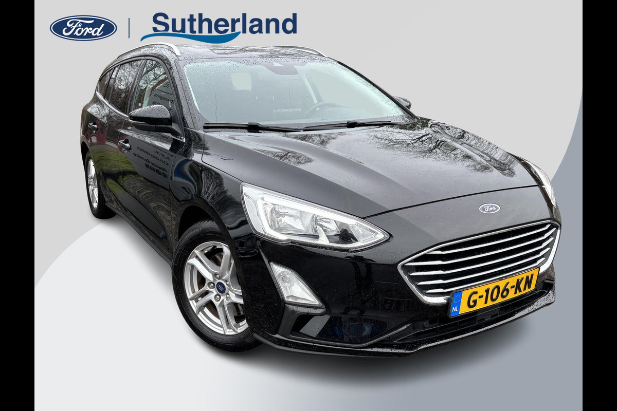 Ford FOCUS Wagon 1.0 EcoBoost Titanium Business 125pk Trekhaak | Achteruitrijcamera | Navigatie | Stoelverwarming | Carplay, Android auto | Voorruit verwarming