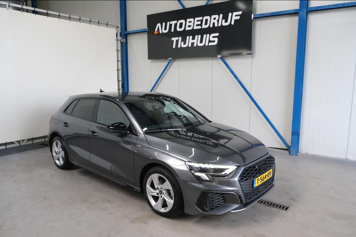 Audi A3 Sportback 30 TFSI S edition 2x S-line - N.A.P. Airco, Cruise, Navi, PDC.