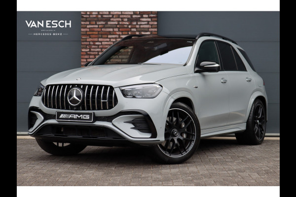 Mercedes-Benz GLE AMG 53 Hybrid 4MATIC+ Premium+ | Luchtvering | Distronic | Memory | Carbon | Trekhaak | Verwarmd Stuurwiel | Burmester | Panoramadak | Massage | Keyless Go | Luchtreinigingspakket | Soft-Close |