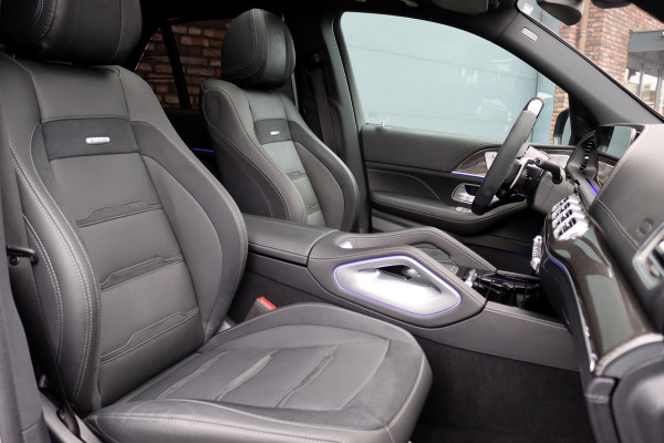 Mercedes-Benz GLE AMG 53 Hybrid 4MATIC+ Premium+ | Luchtvering | Distronic | Memory | Carbon | Trekhaak | Verwarmd Stuurwiel | Burmester | Panoramadak | Massage | Keyless Go | Luchtreinigingspakket | Soft-Close |