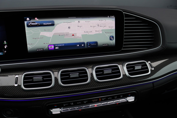 Mercedes-Benz GLE AMG 53 Hybrid 4MATIC+ Premium+ | Luchtvering | Distronic | Memory | Carbon | Trekhaak | Verwarmd Stuurwiel | Burmester | Panoramadak | Massage | Keyless Go | Luchtreinigingspakket | Soft-Close |