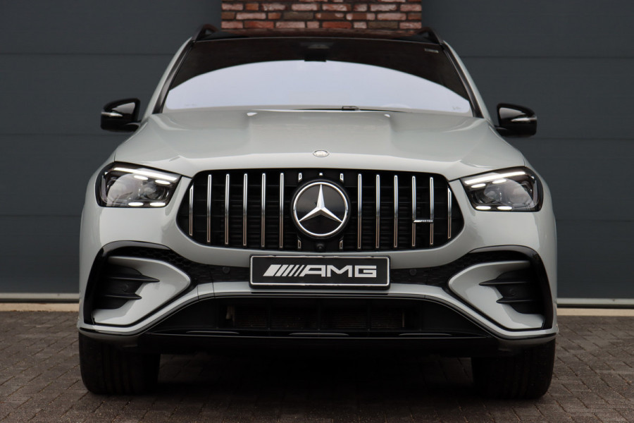 Mercedes-Benz GLE AMG 53 Hybrid 4MATIC+ Premium+ | Luchtvering | Distronic | Memory | Carbon | Trekhaak | Verwarmd Stuurwiel | Burmester | Panoramadak | Massage | Keyless Go | Luchtreinigingspakket | Soft-Close |