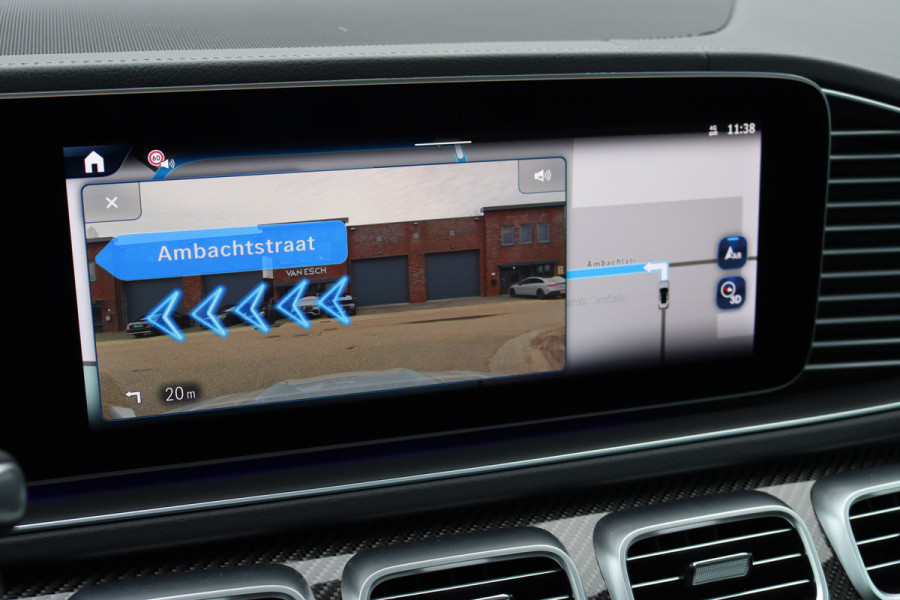 Mercedes-Benz GLE AMG 53 Hybrid 4MATIC+ Premium+ | Luchtvering | Distronic | Memory | Carbon | Trekhaak | Verwarmd Stuurwiel | Burmester | Panoramadak | Massage | Keyless Go | Luchtreinigingspakket | Soft-Close |