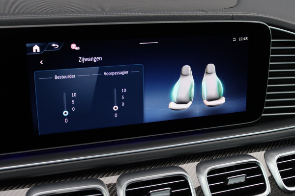 Mercedes-Benz GLE AMG 53 Hybrid 4MATIC+ Premium+ | Luchtvering | Distronic | Memory | Carbon | Trekhaak | Verwarmd Stuurwiel | Burmester | Panoramadak | Massage | Keyless Go | Luchtreinigingspakket | Soft-Close |