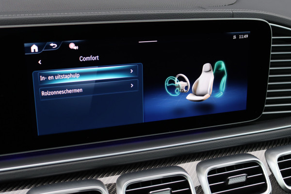 Mercedes-Benz GLE AMG 53 Hybrid 4MATIC+ Premium+ | Luchtvering | Distronic | Memory | Carbon | Trekhaak | Verwarmd Stuurwiel | Burmester | Panoramadak | Massage | Keyless Go | Luchtreinigingspakket | Soft-Close |