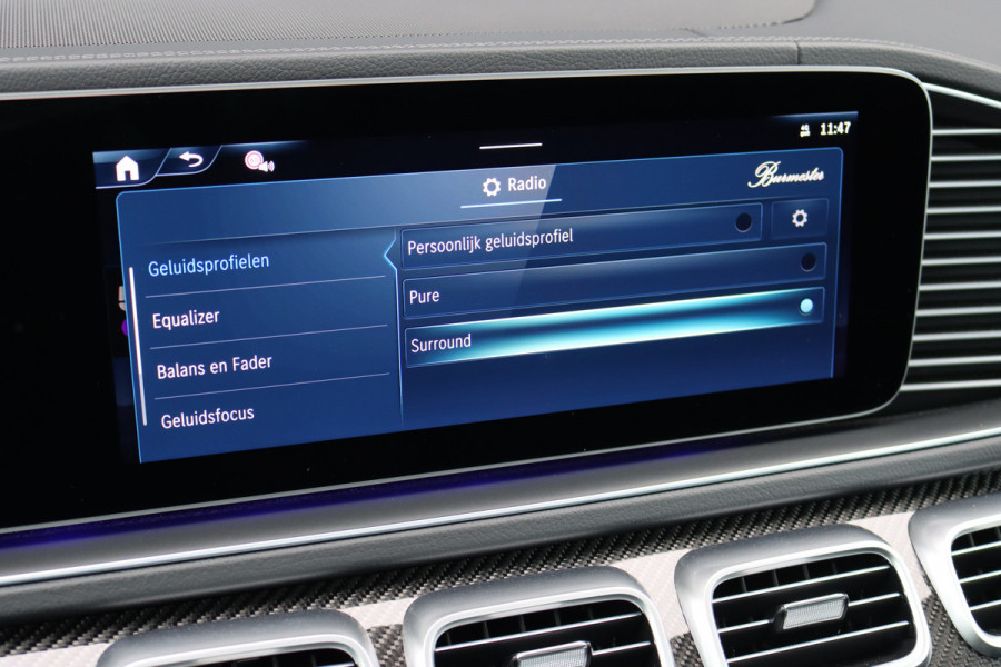 Mercedes-Benz GLE AMG 53 Hybrid 4MATIC+ Premium+ | Luchtvering | Distronic | Memory | Carbon | Trekhaak | Verwarmd Stuurwiel | Burmester | Panoramadak | Massage | Keyless Go | Luchtreinigingspakket | Soft-Close |