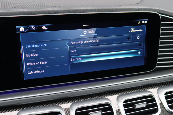 Mercedes-Benz GLE AMG 53 Hybrid 4MATIC+ Premium+ | Luchtvering | Distronic | Memory | Carbon | Trekhaak | Verwarmd Stuurwiel | Burmester | Panoramadak | Massage | Keyless Go | Luchtreinigingspakket | Soft-Close |