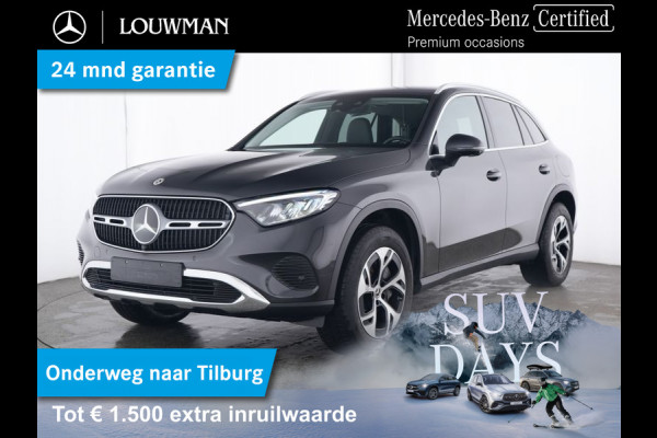 Mercedes-Benz GLC 300 e 4MATIC Plug-In Hybride Trekhaak | Rijassistentiepakket plus | Parkeerpakket met 360°-camera | Memory Voorstoelen | Stoel en Stuurverwarming. Inclusief 24 maanden MB Certified garantie voor Europa.