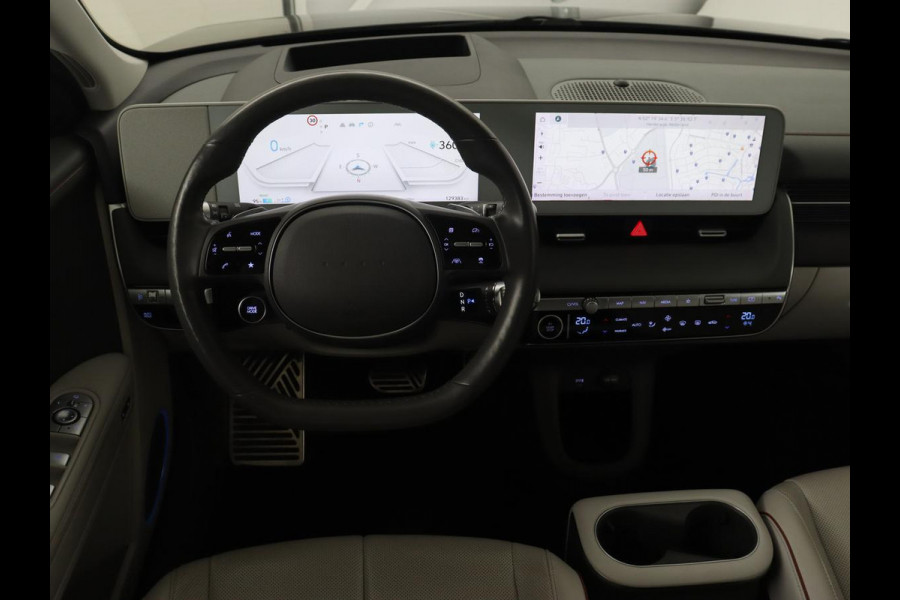 Hyundai IONIQ 5 Lounge 73kWh | Panoramadak | Stoelventilatie | Leder | Head-Up | Warmtepomp | 360 Camera | Achterbankverwarming | Adaptive cruise | Navigatie | Full LED | Carplay