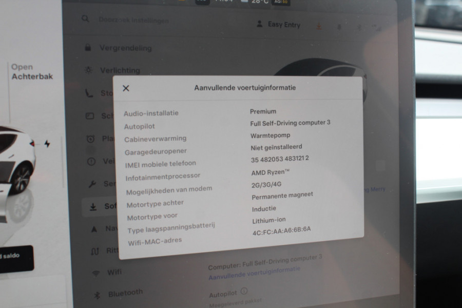 Tesla Model Y Performance AWD 75 kWh / Trekhaak / Autopilot / Panoramadak / Camera / 21'' / Keyless / Leder / Dodehoek / Navigatie / Stoelverwarming
