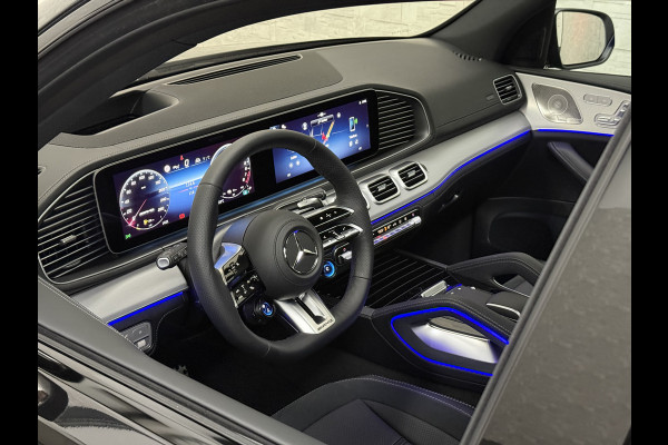 Mercedes-Benz GLE AMG 53 Hybrid 4MATIC+ | Nieuw! | Panorama | Massage | Soft-Close | ACC | 360 Camera | Stoelventilatie | Head-Up | Burmester | Trekhaak | Stoelverwarming V+A | 4-Zone Clima | AMG Drive-Unit | ISO & Warmtewerend Glas | 22 Inch | Keyless-Go | Night-Pakket | Memory | Luchtvering | Parfumering | Carplay | Stuurverwarming | Rij assistent pakket + | Bekerhouder Clima | Draadloos Laden |
