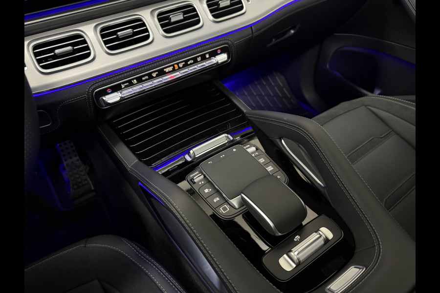 Mercedes-Benz GLE AMG 53 Hybrid 4MATIC+ | Nieuw! | Panorama | Massage | Soft-Close | ACC | 360 Camera | Stoelventilatie | Head-Up | Burmester | Trekhaak | Stoelverwarming V+A | 4-Zone Clima | AMG Drive-Unit | ISO & Warmtewerend Glas | 22 Inch | Keyless-Go | Night-Pakket | Memory | Luchtvering | Parfumering | Carplay | Stuurverwarming | Rij assistent pakket + | Bekerhouder Clima | Draadloos Laden |