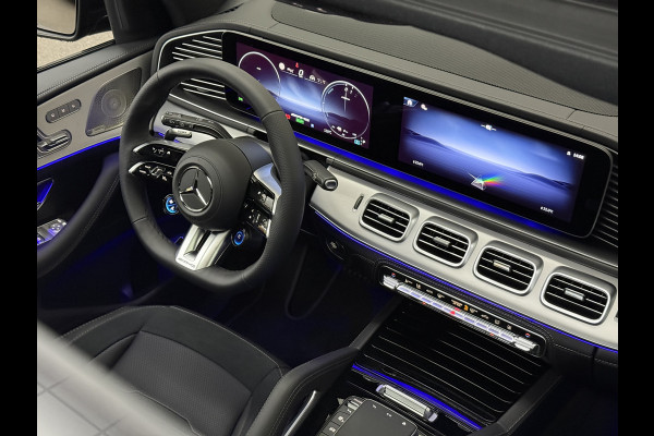 Mercedes-Benz GLE AMG 53 Hybrid 4MATIC+ | Nieuw! | Panorama | Massage | Soft-Close | ACC | 360 Camera | Stoelventilatie | Head-Up | Burmester | Trekhaak | Stoelverwarming V+A | 4-Zone Clima | AMG Drive-Unit | ISO & Warmtewerend Glas | 22 Inch | Keyless-Go | Night-Pakket | Memory | Luchtvering | Parfumering | Carplay | Stuurverwarming | Rij assistent pakket + | Bekerhouder Clima | Draadloos Laden |