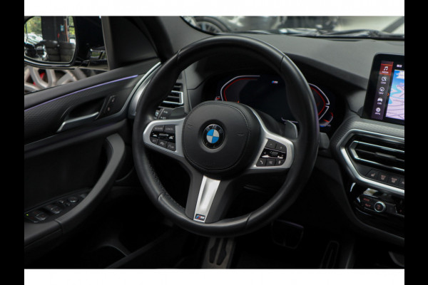 BMW X3 xDrive20i High Exe M-Pakket Leer Camera HUD ACC Navi Laser LED Elektr. achterklep Climate (3-zone) Elektr. trekhaak PDC LM velgen