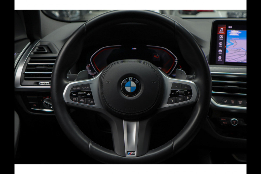 BMW X3 xDrive20i High Exe M-Pakket Leer Camera HUD ACC Navi Laser LED Elektr. achterklep Climate (3-zone) Elektr. trekhaak PDC LM velgen