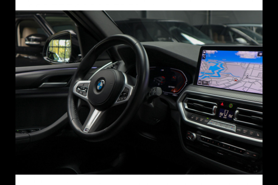 BMW X3 xDrive20i High Exe M-Pakket Leer Camera HUD ACC Navi Laser LED Elektr. achterklep Climate (3-zone) Elektr. trekhaak PDC LM velgen