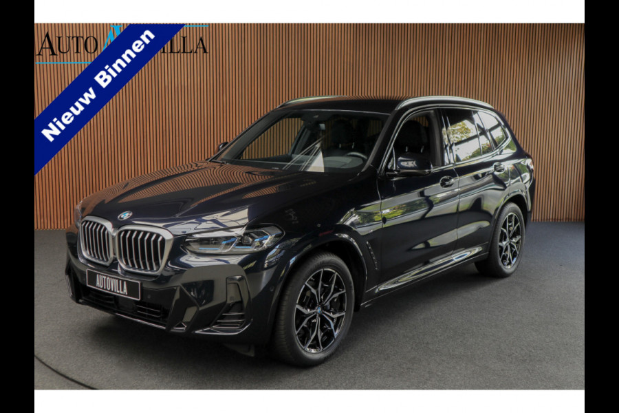 BMW X3 xDrive20i High Exe M-Pakket Leer Camera HUD ACC Navi Laser LED Elektr. achterklep Climate (3-zone) Elektr. trekhaak PDC LM velgen