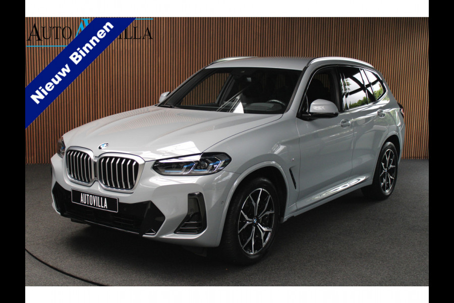 BMW X3 xDrive20i High Exe M-Pakket HUD Leer ACC Camera Navi Laser LED Elektr. achterklep Climate (3-zone) Elektr. trekhaak PDC LM velgen