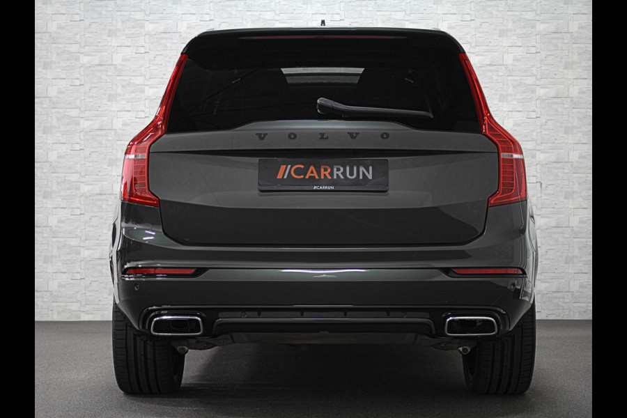 Volvo XC90 T8 AWD R-Design | Pine-Grey! | 360 Camera | ACC | Panorama | Pilot-Assist | Head-Up | Harman-Kardon | Keyless-Entry | 7 Persoons | Trekhaak | 2x Memory | Stoelverwarming V+A | Zwarte-Hemel | Full-LED | Sportstoelen | Stuurverwarming | Standkachel | Black-Line | Zonwering | DAB | 20 inch LM.