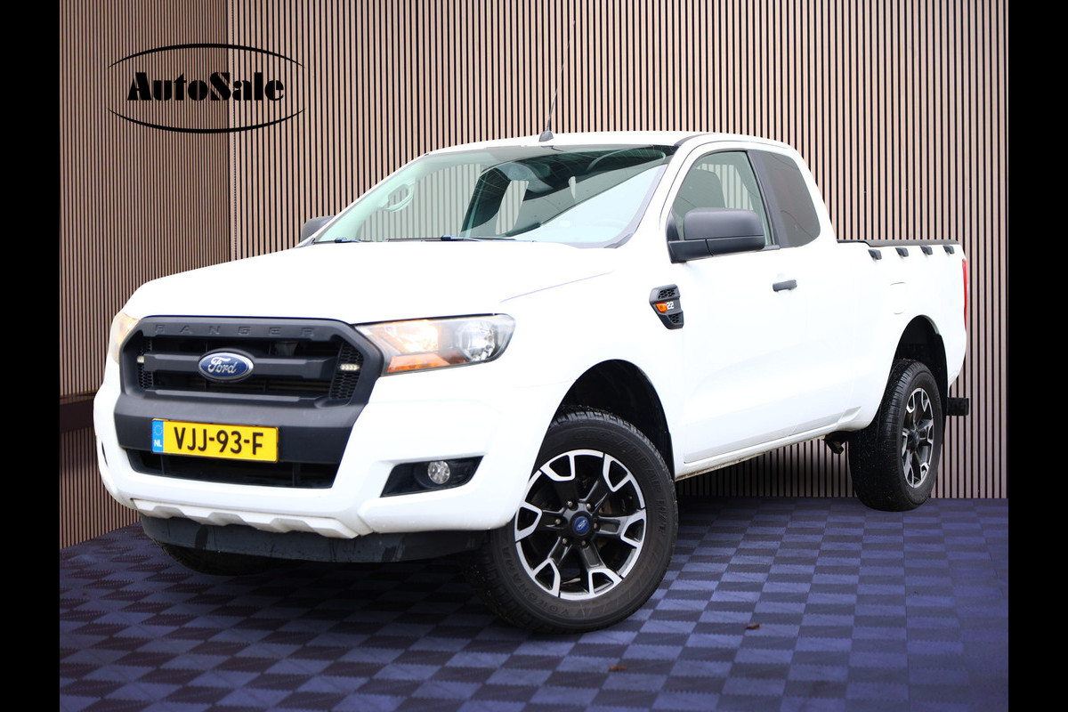 Ford Ranger 2.2 TDCi XLT Supercab 3.55 3500KG Trekgew. ex BTW 1e Eig. AIRCO CRUISE '17