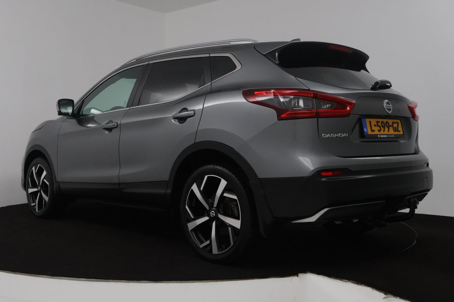 Nissan QASHQAI 1.3 DIG-T Tekna + (PANORAMADAK, TREKHAAK, CAMERA, STOELVERWARMING, ELEKTR STOELEN, PARKEERSENSOREN)