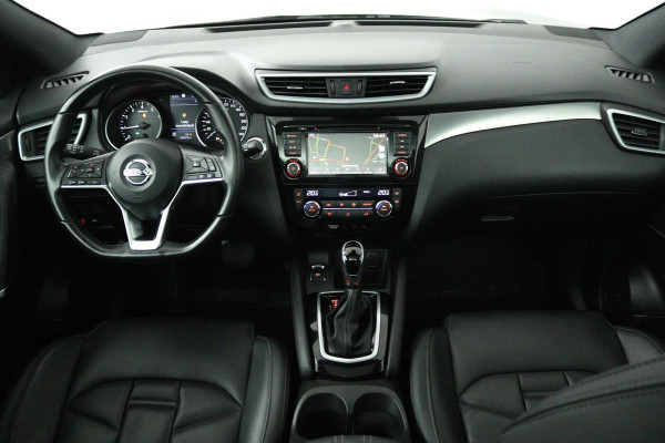 Nissan QASHQAI 1.3 DIG-T Tekna + (PANORAMADAK, TREKHAAK, CAMERA, STOELVERWARMING, ELEKTR STOELEN, PARKEERSENSOREN)