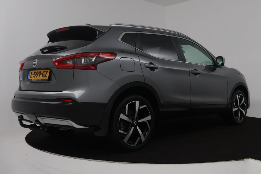 Nissan QASHQAI 1.3 DIG-T Tekna + (PANORAMADAK, TREKHAAK, CAMERA, STOELVERWARMING, ELEKTR STOELEN, PARKEERSENSOREN)