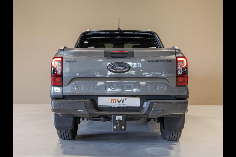 Ford Ranger 3.0 Ecoboost Wildtrak grijs kenteken / 241pk / Rondomzicht camera / B&O / Leder / Trekhaak /