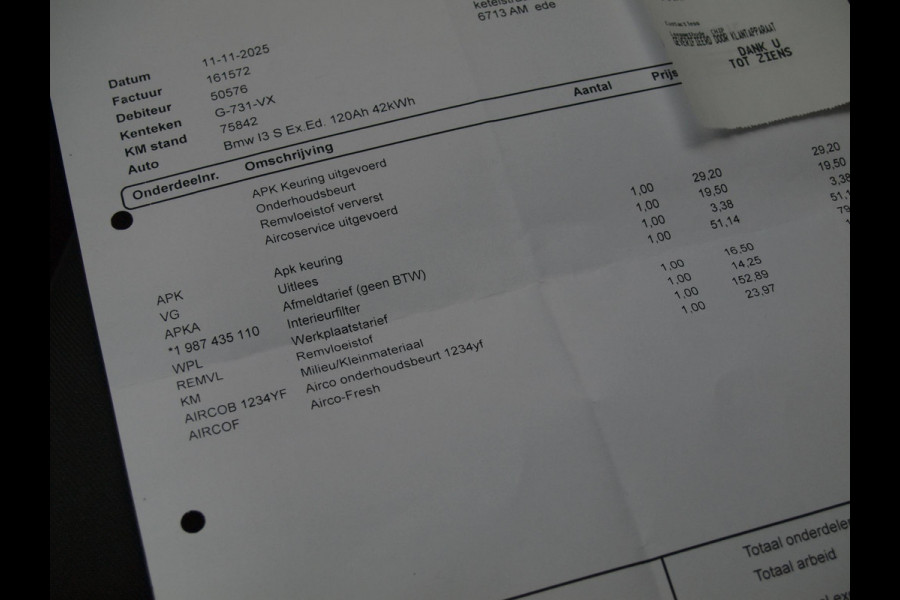 BMW i3 S Executive Edition 120Ah 42 kWh | Panoramadak | Harman Kardon | Camera | Apple Carplay | Cruise Control |