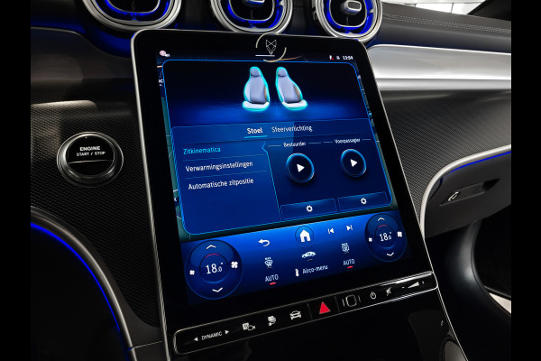 Mercedes-Benz GLC Coupé 300e 4-M AMG|Luchtvering|Achterassturing|ACC|Keyless|360|Mem|Burmester|Night|20"|Night|Trekhaak|Premium Plus