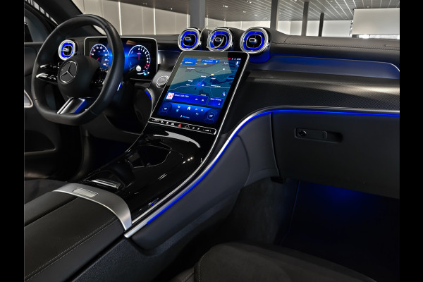 Mercedes-Benz GLC Coupé 300e 4-M AMG|Luchtvering|Achterassturing|ACC|Keyless|360|Mem|Burmester|Night|20"|Night|Trekhaak|Premium Plus