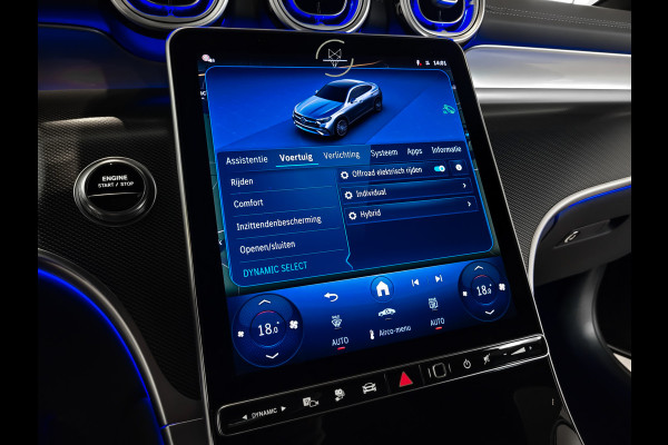 Mercedes-Benz GLC Coupé 300e 4-M AMG|Luchtvering|Achterassturing|ACC|Keyless|360|Mem|Burmester|Night|20"|Night|Trekhaak|Premium Plus