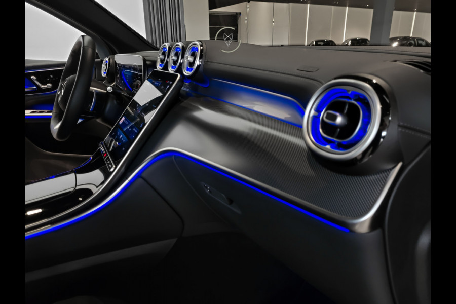 Mercedes-Benz GLC Coupé 300e 4-M AMG|Luchtvering|Achterassturing|ACC|Keyless|360|Mem|Burmester|Night|20"|Night|Trekhaak|Premium Plus