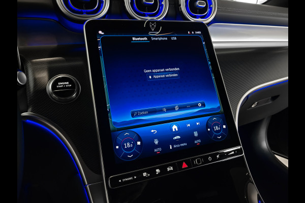 Mercedes-Benz GLC Coupé 300e 4-M AMG|Luchtvering|Achterassturing|ACC|Keyless|360|Mem|Burmester|Night|20"|Night|Trekhaak|Premium Plus