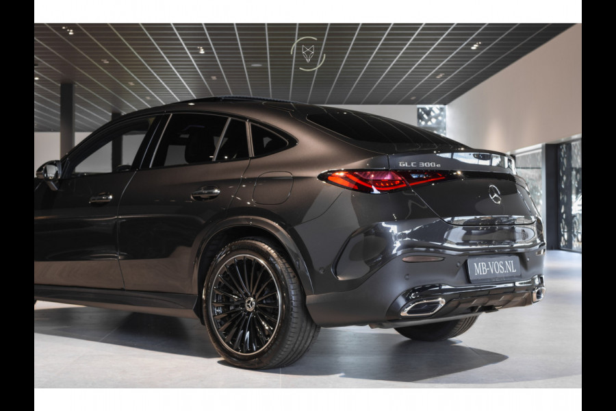 Mercedes-Benz GLC Coupé 300e 4-M AMG|Luchtvering|Achterassturing|ACC|Keyless|360|Mem|Burmester|Night|20"|Night|Trekhaak|Premium Plus