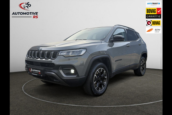 Jeep Compass 4xe 240pk Plug-in Hybrid Trailhawk 4x4 Keyless ACC Navi Lane Assist Camera Leder Climate Control LED Velgen
