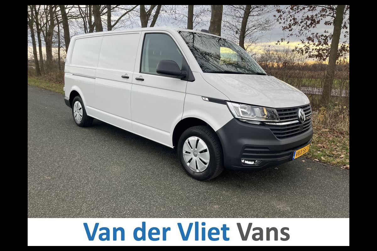 Volkswagen Transporter T6.1 2.0 TDI 150pk E6 L2 Lease €421 p/m, Airco, Navi, PDC, Sortimo inrichting, Trekhaak, Volledig onderhoudshistorie aanwezig