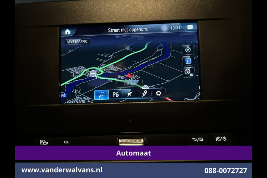 Mercedes-Benz Sprinter 317 CDI 170pk 9G-Tronic Automaat L2H2 Euro6 Airco | Navigatie | Camera | 3500kg Trekhaak Apple Carplay, Cruisecontrol, Android Auto, Parkeersensoren, Bijrijdersbank