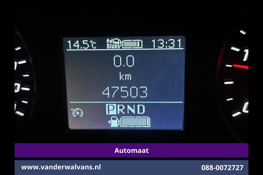 Mercedes-Benz Sprinter 317 CDI 170pk 9G-Tronic Automaat L2H2 Euro6 Airco | Navigatie | Camera | 3500kg Trekhaak Apple Carplay, Cruisecontrol, Android Auto, Parkeersensoren, Bijrijdersbank