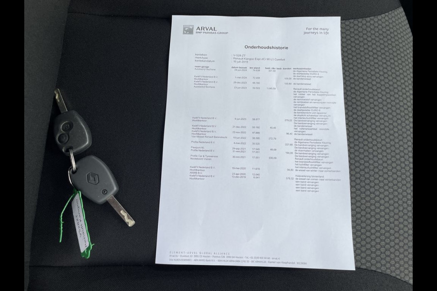 Renault Kangoo 1.5 dCi E6 90pk R-link BPM Vrij! Lease €171 p/m, Airco, Navi + Camera, PDC, Volledig onderhoudshistorie aanwezig