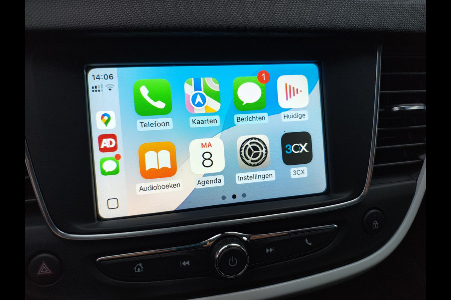 Opel Crossland X 1.2T 111PK Edition 2020 Apple Carplay Android Auto Navi* Airco LED-v+a Cruise Control Regen-Lichtsensor Edition 2020 Lane Assist Lmv Privacy Glas Two-tone Lak Isofix Distributie-riem bij 76.000 vervangen! 1e Eigenaar Origineel Nederlandse Auto